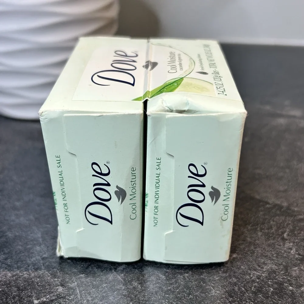 Dove Cool Moisture Cucumber & Green Tea Bar Soap 1/4 Fresh‎ Hydrating Lotion